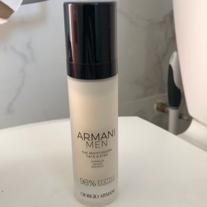Armani men moisturizer face and eyes
